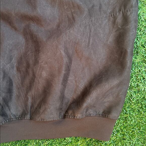 Zero Restriction MicroSuede Pullover Half Snap Golf Vest Wynn Las Vegas Logo L - Picture 4 of 10